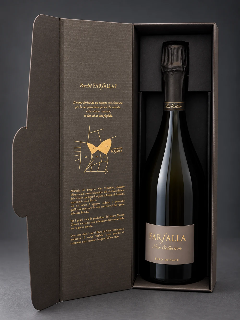 Bottiglia Ballabio nel suo astuccio